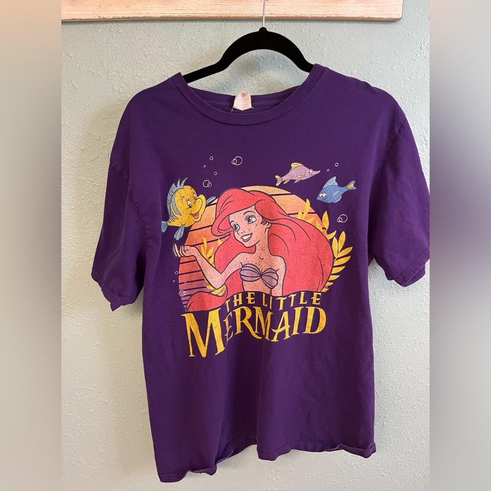 Disney Little Mermaid Shirt Sz Large